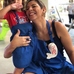 Tustin Preschool - My 3rd baby and I at TCP!