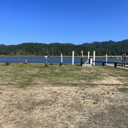 Alsea River RV Park and Marina - Day view from Alsea River RV Park