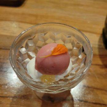 Barley Swine - Watermelon sorbet - New American Near Me - Austin, Texas