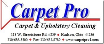 Carpet Pro Services - upholstery in Hudson, OH