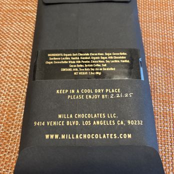 Milla Chocolates - Chocolatiers & Shops Near Me - Los Angeles, California