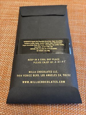 Milla Chocolates by null