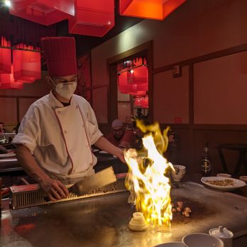 Benihana - Downey - Onion volcano. - Sushi Bars Near Me - Downey, California