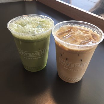 Pavement Coffeehouse - iced matcha latte, iced Spanish latte - Coffee & Tea Near Me - Boston, Massachusetts Pavement Coffeehouse - iced matcha latte, iced Spanish latte - Coffee & Tea Near Me - Boston, Massachusetts