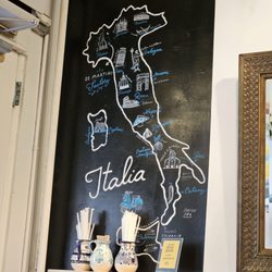 Caffè De Martini - Map of Italy!