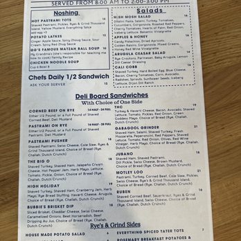 Rye's and Grind - Menu - Breakfast & Brunch Near Me - Oceanside, California Rye's and Grind - Menu - Breakfast & Brunch Near Me - Oceanside, California