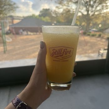 StillFire Brewing - Mango slushie - Breweries Near Me - Suwanee, Georgia