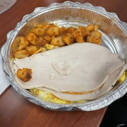 Township Hot Bagel - "Cheese omelette with meat-Turkey"