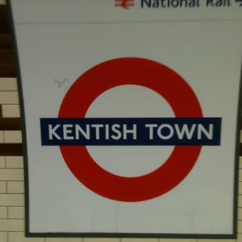 Kentish Town Station - The Kentish Town roundel - Train Stations Near Me - London, XGL
