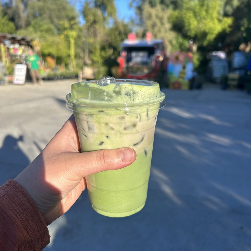 Just Vibes Cafè - Banana Matcha - Food Trucks Near Me - Chatsworth , California Just Vibes Cafè - Banana Matcha - Food Trucks Near Me - Chatsworth , California