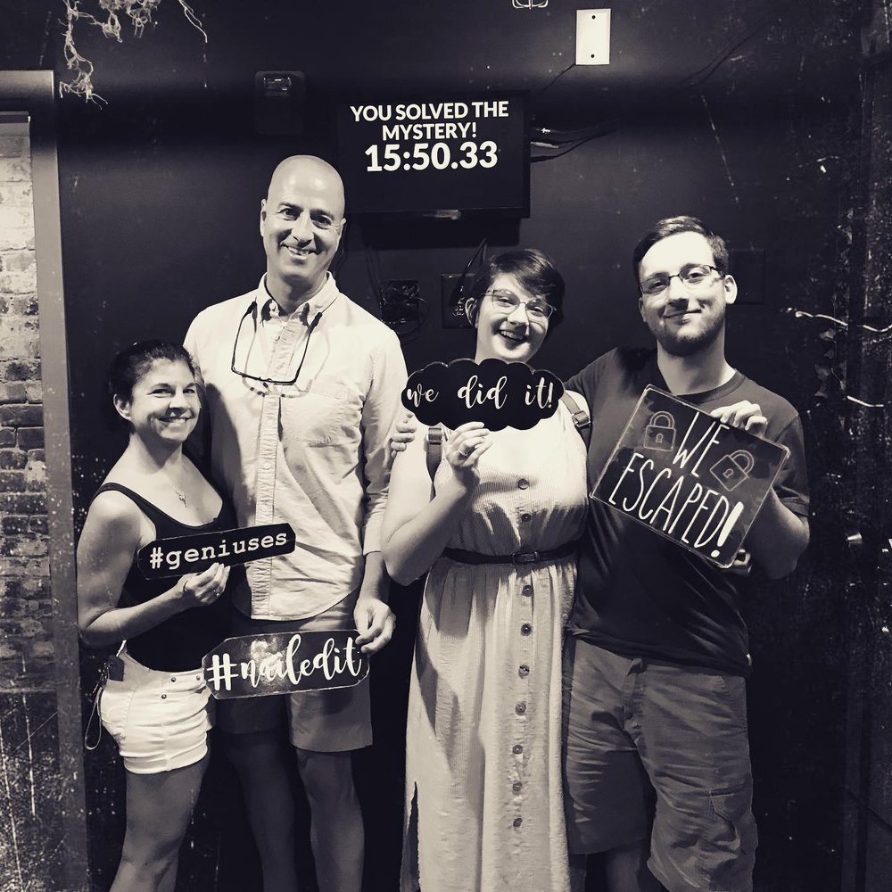 The Escape - Success! We escaped with over 15 minutes to spare! This was Greyside Manor, 50% escape rate, 7/10 difficulty - Escape Games Near Me - Savannah, Georgia The Escape - Success! We escaped with over 15 minutes to spare! This was Greyside Manor, 50% escape rate, 7/10 difficulty - Escape Games Near Me - Savannah, Georgia