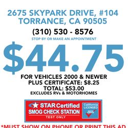 South Bay Smog Check Center