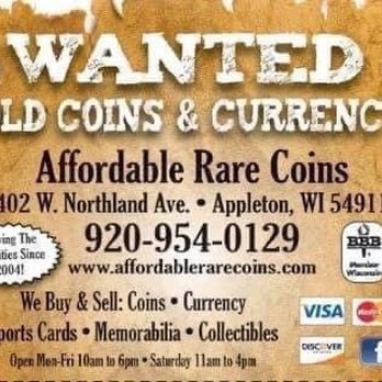 Affordable Rare Coins - Jewelry Near Me - Appleton, Wisconsin Affordable Rare Coins - Jewelry Near Me - Appleton, Wisconsin