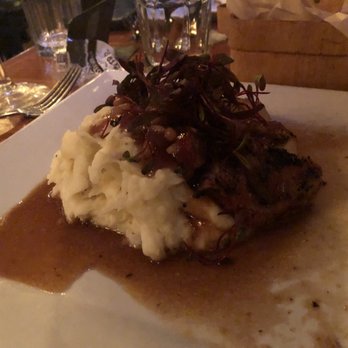 The Foundry at Summit Pond - If you're debating what to eat, do yourself a favor and get the pork. Cooked to perfection. - American Near Me - Killington, Vermont The Foundry at Summit Pond - If you're debating what to eat, do yourself a favor and get the pork. Cooked to perfection. - American Near Me - Killington, Vermont