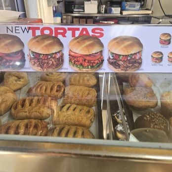 Yum Yum Donuts - Tortas on a white dinner roll - Donuts Near Me - Covina, California