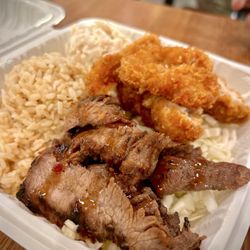 Mo' Bettahs Hawaiian Style Food - Mini - 2 Choice  Rice Chicken Steak