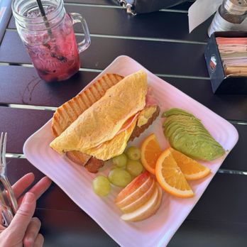 Caffe Mercato - Omelette with Ham - Cafes Near Me - Menifee, California