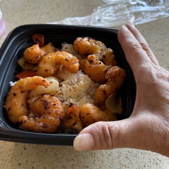 Panda Express - Shrimp Build Your Own Bowl - 1 Full Side - Chinese Near Me - Mission Viejo, California Panda Express - Shrimp Build Your Own Bowl - 1 Full Side - Chinese Near Me - Mission Viejo, California