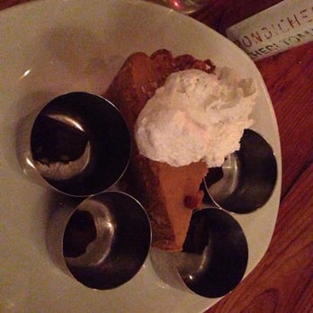 Pondicheri - Pumpkin chai pie with blackberry truffles - Indian Near Me - Houston, Texas Pondicheri - Pumpkin chai pie with blackberry truffles - Indian Near Me - Houston, Texas