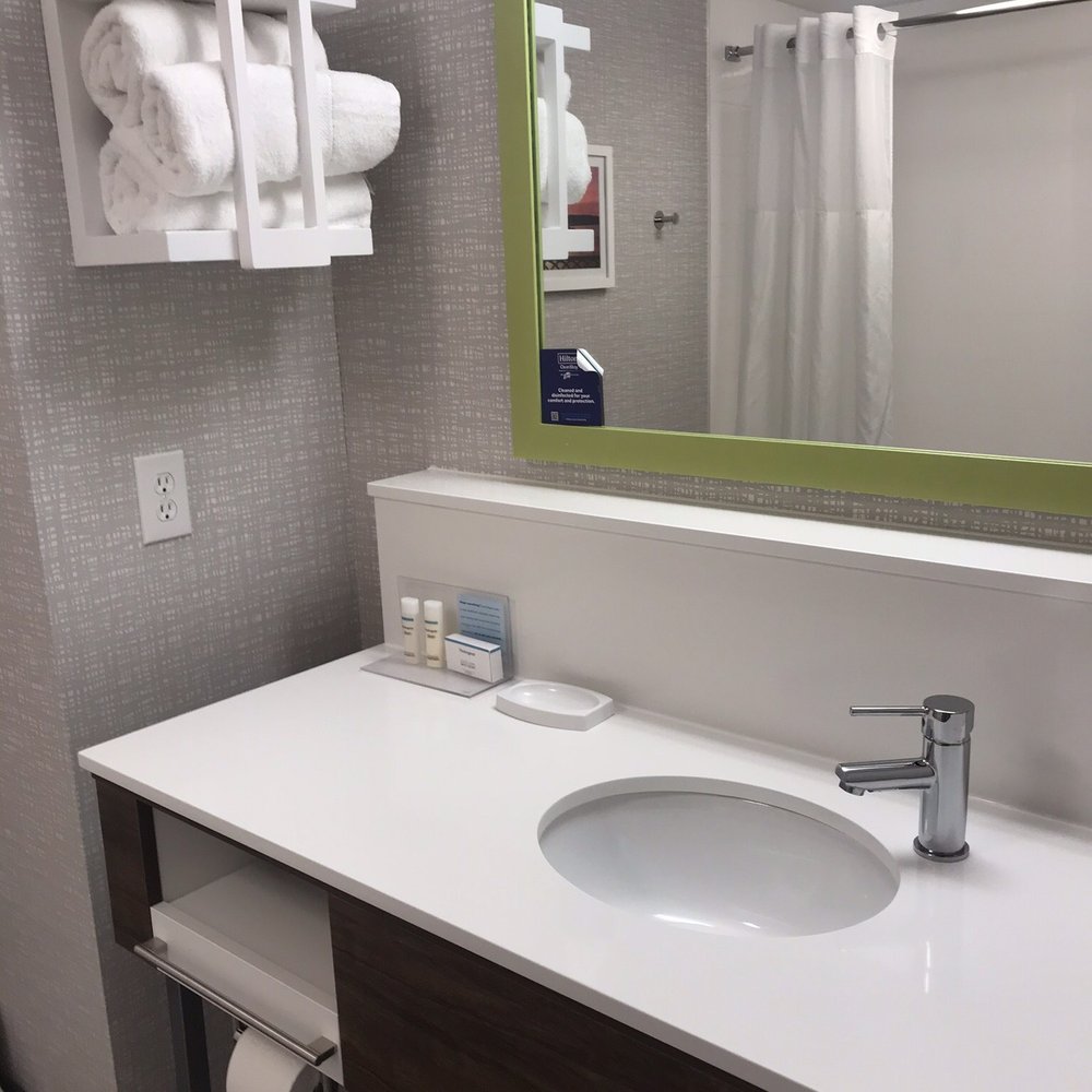 Clean bathroom