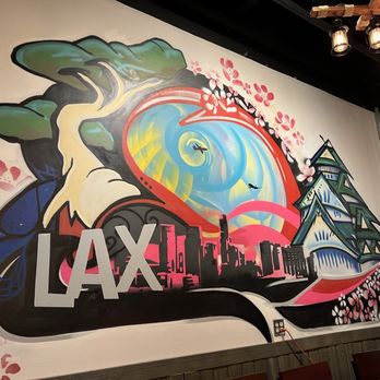 Saloon Osaka - Love this artwork - Sushi Bars Near Me - El Segundo, California