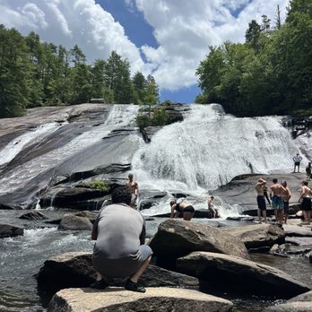High Falls Trailhead - Dupont State Forest - Hiking Near Me - Cedar Mountain, North Carolina