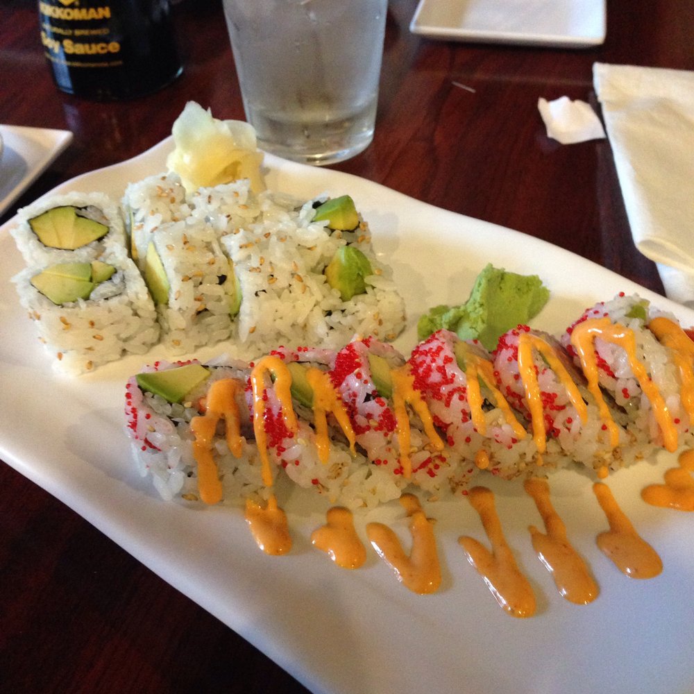 Kai Sushi - South Loop - Lobster mania roll and avocado roll - Sushi Bars Near Me - Chicago, Illinois Kai Sushi - South Loop - Lobster mania roll and avocado roll - Sushi Bars Near Me - Chicago, Illinois