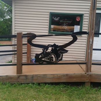 Longhorn Saloon - Awesome front porch! - Bars Near Me - Shawano, Wisconsin