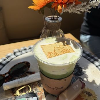Honey Greens Cafe - Matcha Latte - Coffee & Tea Near Me - Downey, California