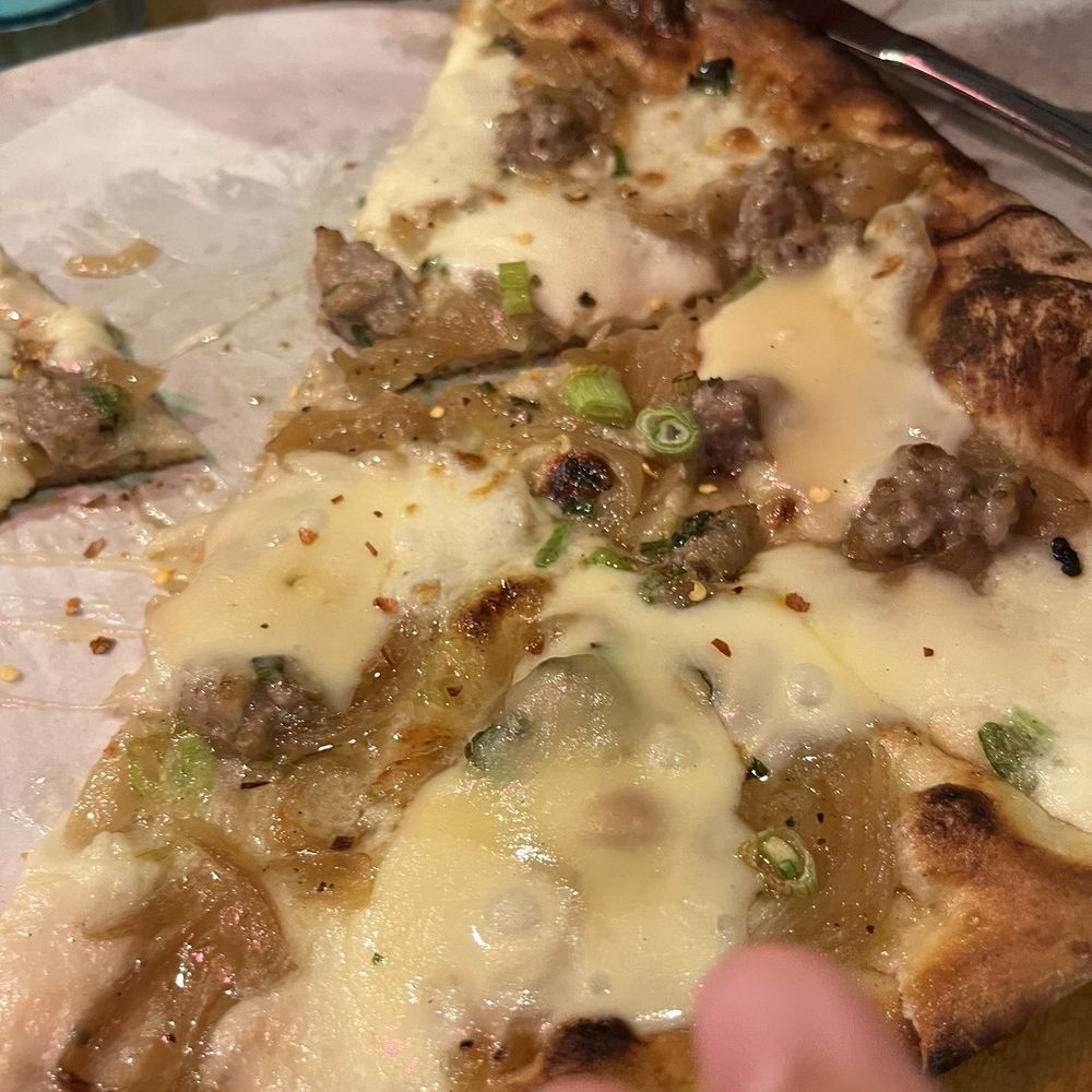 Geddy's - Sausage pizza - Seafood Near Me - Bar Harbor, Maine Geddy's - Sausage pizza - Seafood Near Me - Bar Harbor, Maine