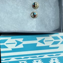 Nakai Indian Art - Grabbed these Zuni sunface studs for a reasonable price.
