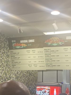 Menu photo 2 Wingstop Cathedral City, CA