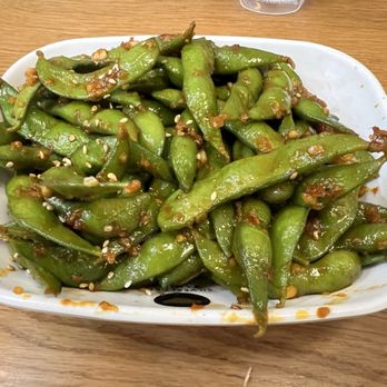 Silverlake Ramen - Manhattan Beach - Spicy Garlic Edamame - Ramen Near Me - Manhattan Beach, California Silverlake Ramen - Manhattan Beach - Spicy Garlic Edamame - Ramen Near Me - Manhattan Beach, California
