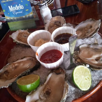 Vida Mariscos - Swiggstalicious' half dozen oysters. - Seafood Near Me - Houston, Texas Vida Mariscos - Swiggstalicious' half dozen oysters. - Seafood Near Me - Houston, Texas