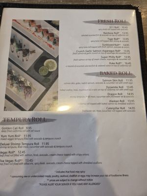 Menu photo 5 Yutaka Japanese Restaurant Phoenix, AZ