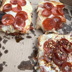 The Pizza Place - Sicilian style pepperoni pizza