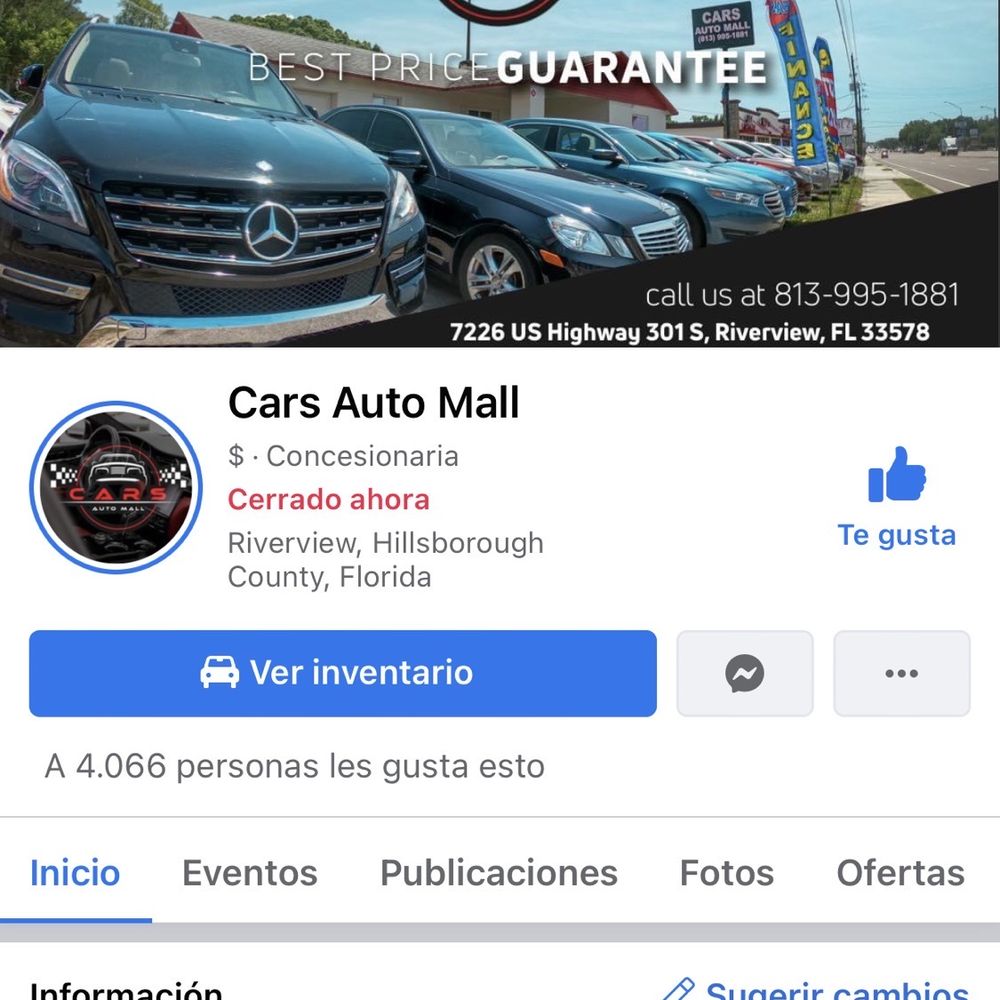 Cars Auto Mall - This it the dealer - Car Dealers Near Me - Riverview, Florida