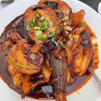 Soban - Spicy black cod ...delicious - Korean Near Me - Los Angeles, California Soban - Spicy black cod ...delicious - Korean Near Me - Los Angeles, California