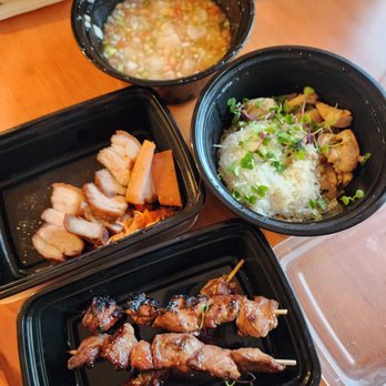 Lasang Pinoy - $75 worth of food - BBQ Skewers, Lechon Kawali, Kinilaw, and Chicken Adobo. - Filipino Near Me - Annapolis, Maryland