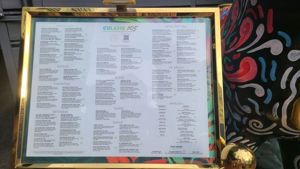 Menu photo 2 CVI.CHE 105 Miami, FL