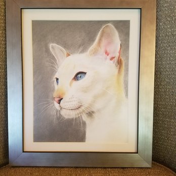 Drawn2Art - Los Altos - Chalk pastel cat, age 13 - Art Schools Near Me - Los Altos, California Drawn2Art - Los Altos - Chalk pastel cat, age 13 - Art Schools Near Me - Los Altos, California