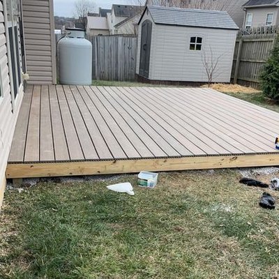 Deck Installation - Free estimates on all projects! If you need a new deck build or an old one repaired, we are available to answer any questions. Friendly service and affordable rates. Call now to schedule. Deck Installation - Free estimates on all projects! If you need a new deck build or an old one repaired, we are available to answer any questions. Friendly service and affordable rates. Call now to schedule.