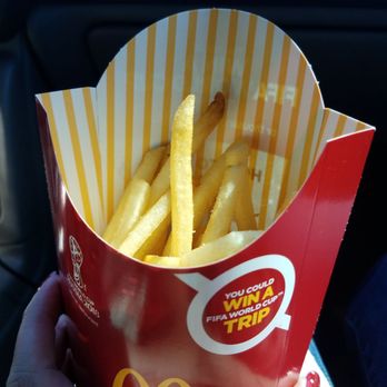 McDonald's - This is what I got when I ordered a large fry. Not once but twice. Out of ketchup too. Pitiful - Fast Food Near Me - Severn, Maryland