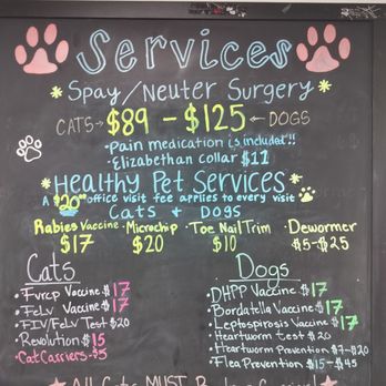 Emancipet - Services pricing. - Veterinarians Near Me - Austin, Texas