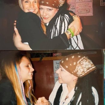 MN NAF Salon - Colored extensions (I'm on the left) with beautiful color throughout. Circa 2002ish - Hair Salons Near Me - Minneapolis, Minnesota MN NAF Salon - Colored extensions (I'm on the left) with beautiful color throughout. Circa 2002ish - Hair Salons Near Me - Minneapolis, Minnesota