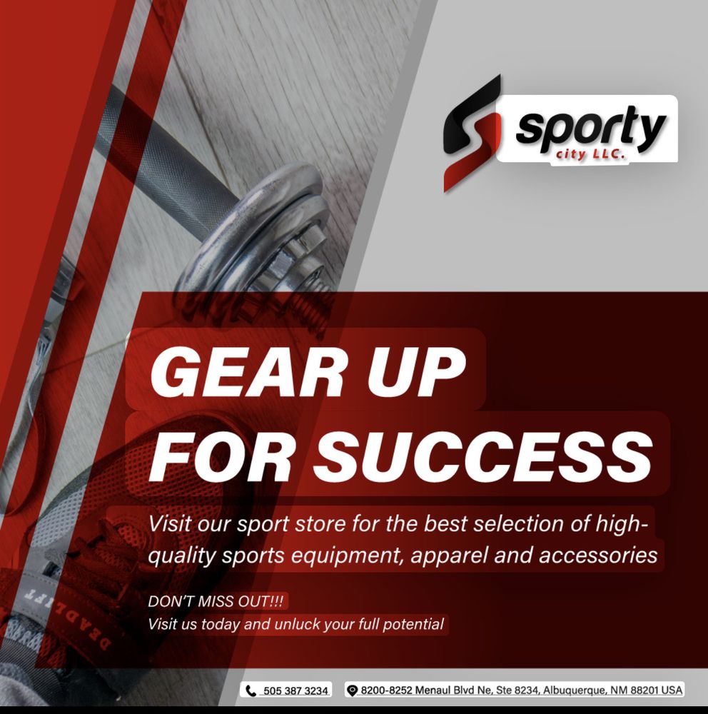 SPORTY CITY Updated August 2024 8200 Menaul Blvd NE, Albuquerque