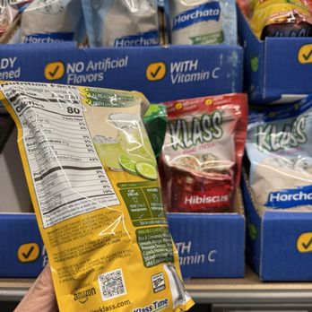 ALDI - Klass Agua Fresca Drink Mixes (one of the ingredients: aspartame contains phenylalanine) - Grocery Near Me - Torrance, California