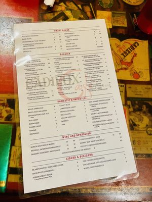 Menu photo 3 Cadieux Cafe Detroit, MI