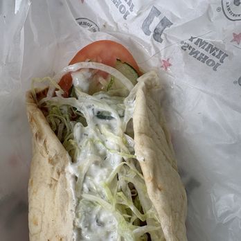 Jimmy John's - So normally I'm a big fan of this place but was very disappointed yesterday when I opened up my food to find this large dark hair. - Sandwiches Near Me - Topeka, Kansas Jimmy John's - So normally I'm a big fan of this place but was very disappointed yesterday when I opened up my food to find this large dark hair. - Sandwiches Near Me - Topeka, Kansas