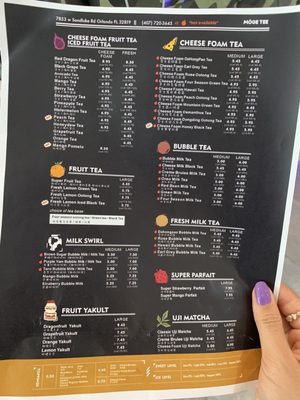 Menu photo 7 MÖGE TEE - Sand Lake Orlando, FL Menu photo 7 MÖGE TEE - Sand Lake Orlando, FL